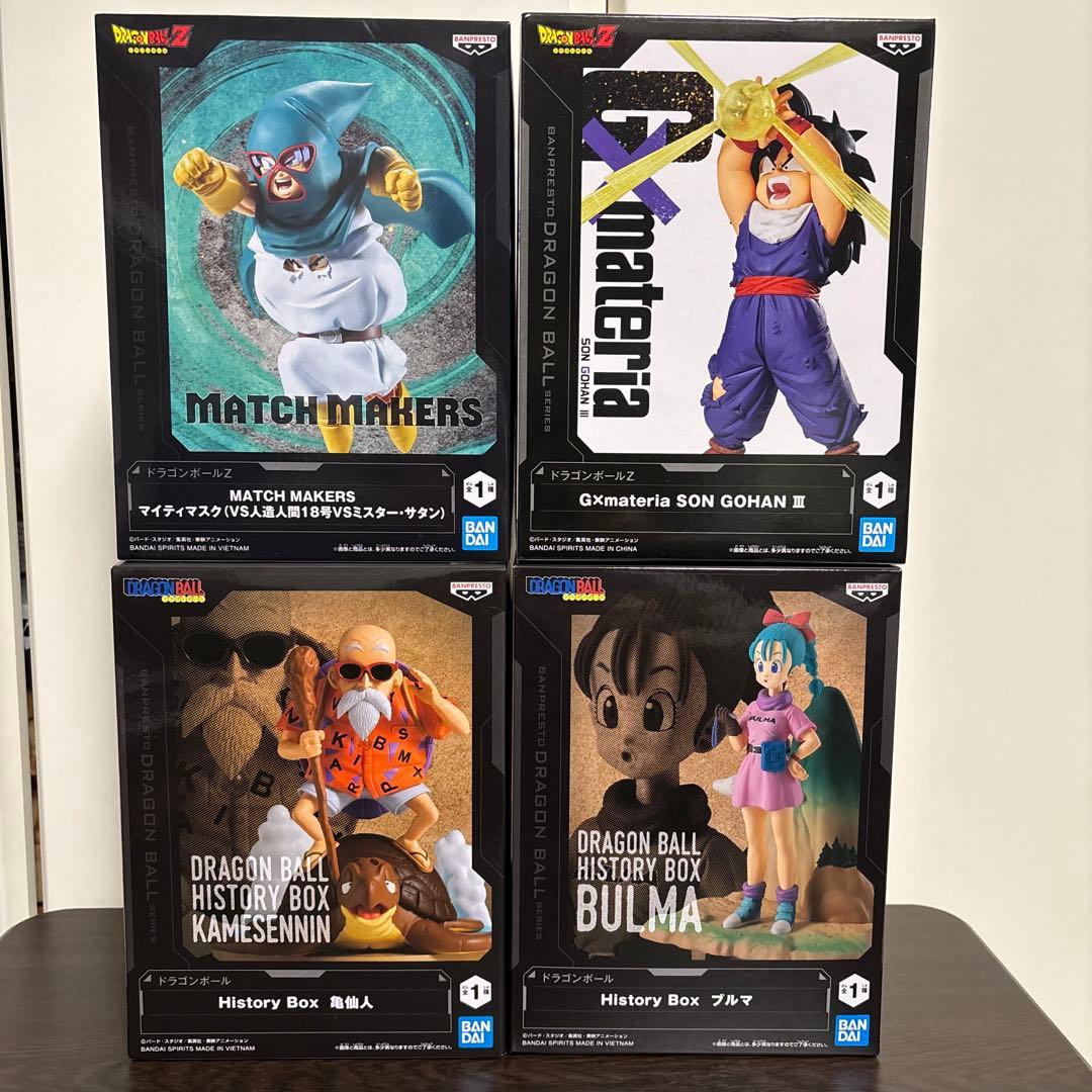ドラゴンボールフィギュア 4体セット まとめ売り - メルカリ