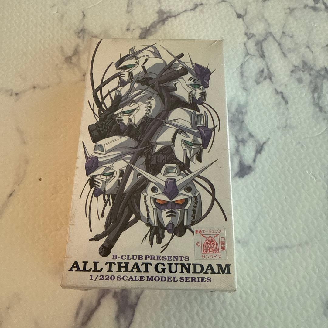 コミック・アニメ B-CLUB ALL THAT GUNDAM RX-78NT1 1/220