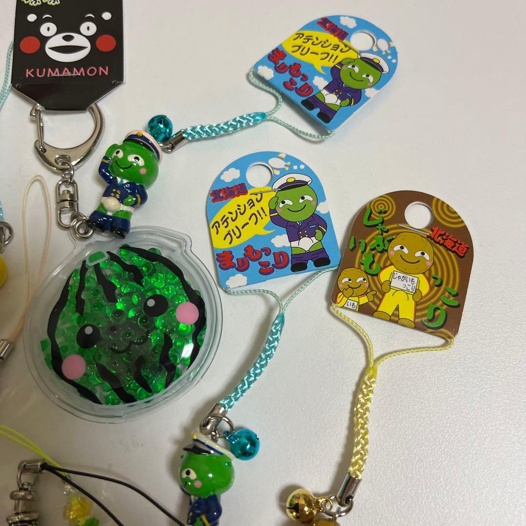 ご当地 ストラップ 根付け キーホルダー キーチェーン お土産 おまとめ