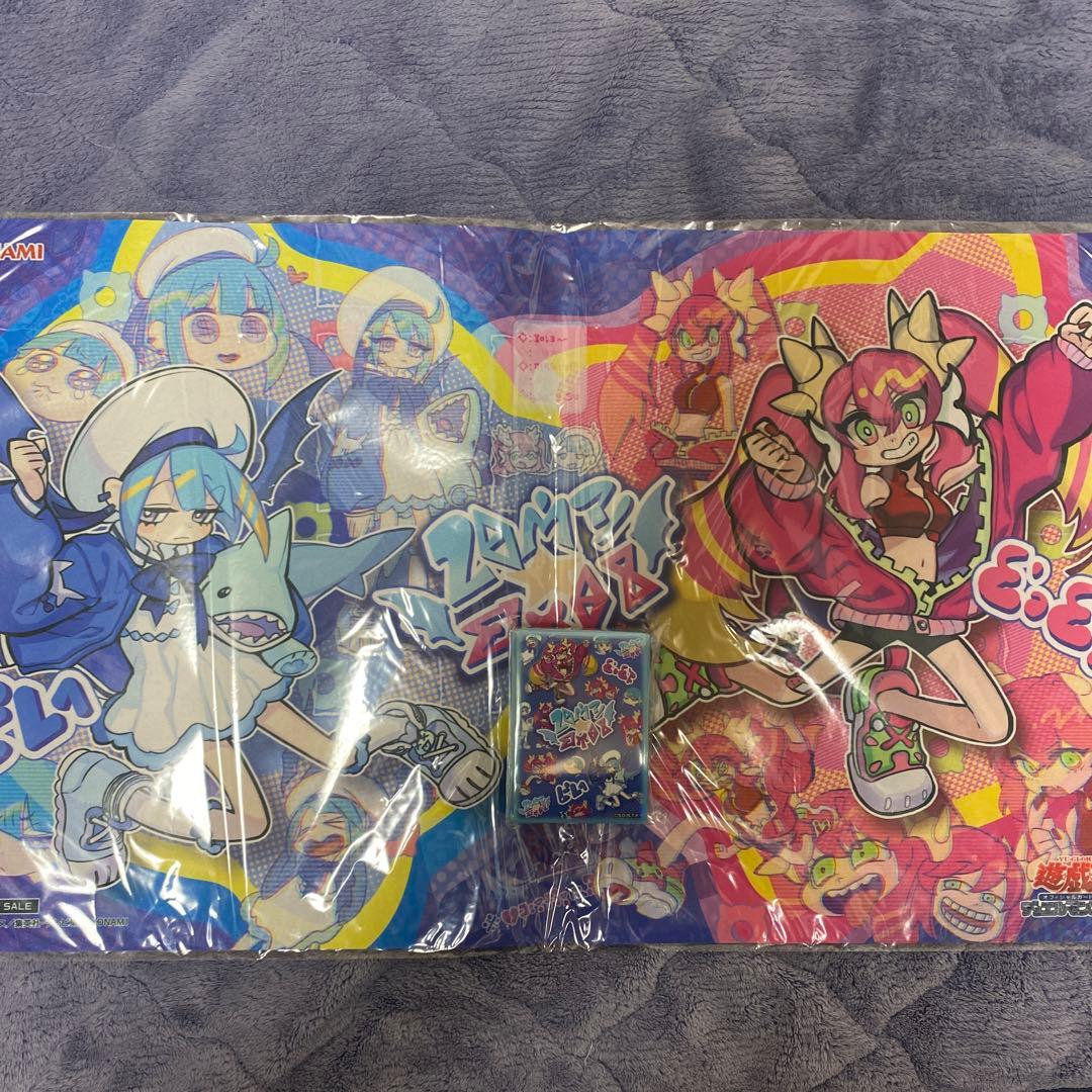 遊戯王 イビルツイン プレイマット スリーブ 未開封セット