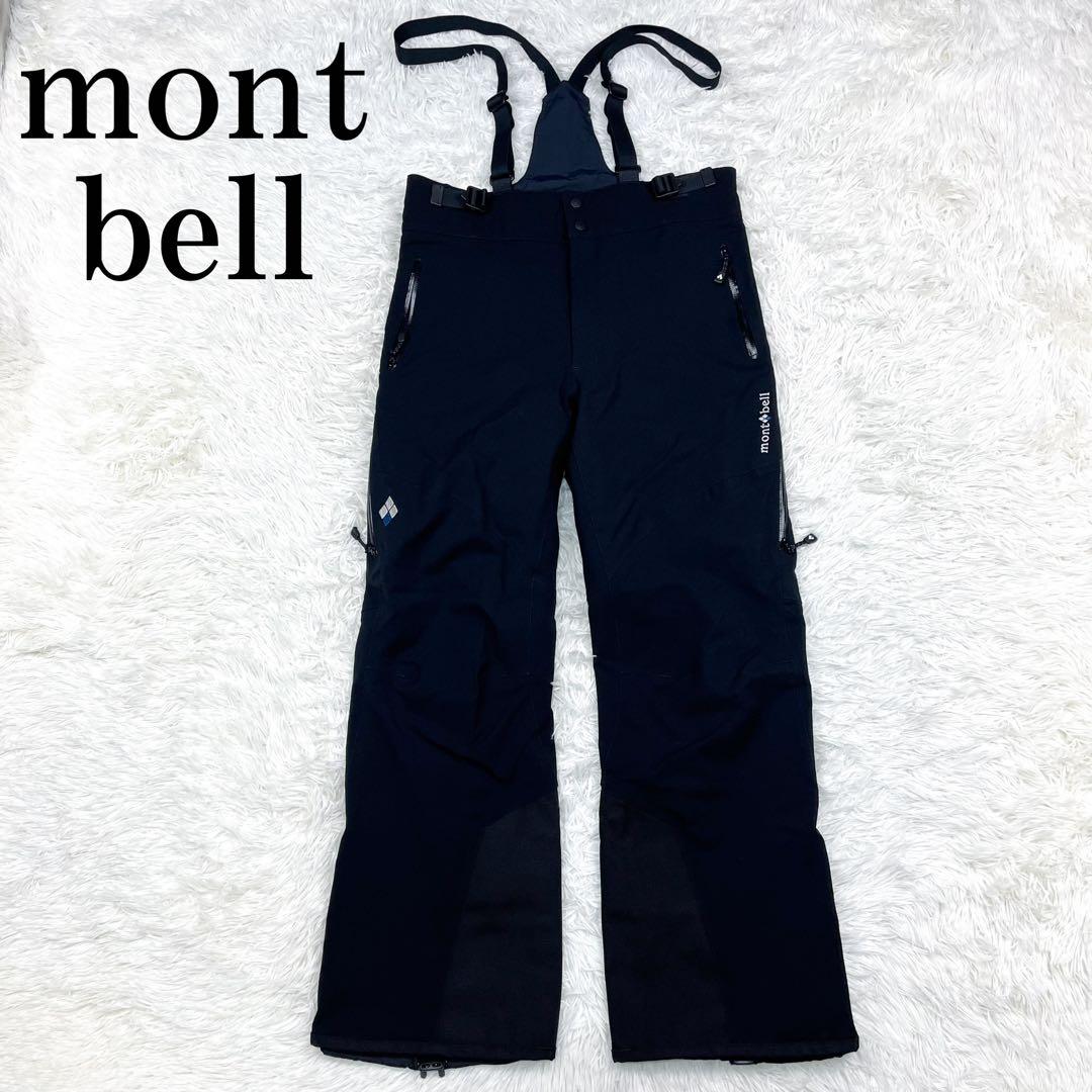 極美品 モンベル ドライテック インシュレーテッドビブ パンツ メンズ ウェア ドライテックインシュレーテッドビブ Men's｜モンベル