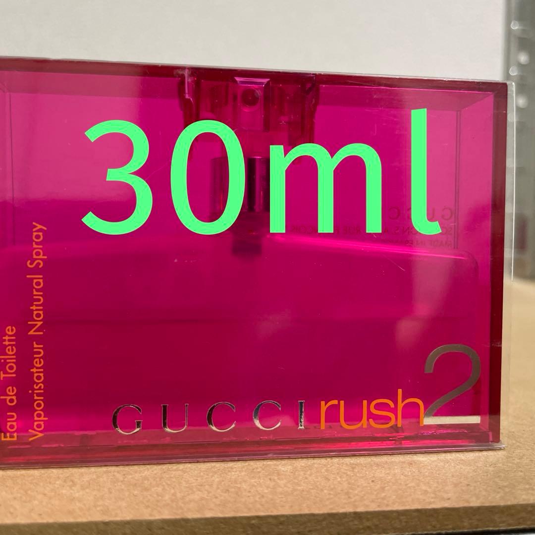 グッチ　ラッシュ2 オードトワレ 30ml 残量7割程度 グッチ ラッシュ2 オードトワレ 30ml - メルカリ