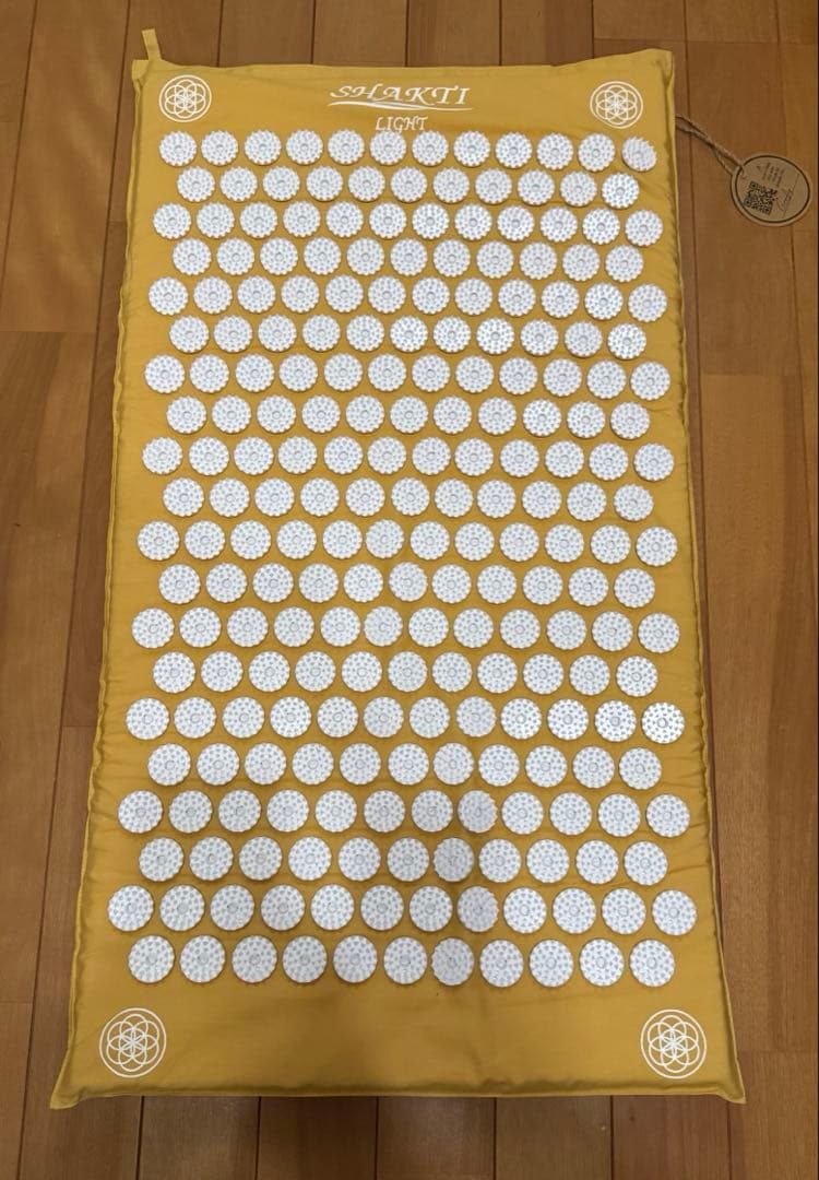 【正規品】シャクティ シャクティマット イエロー 黄色 レベル１ 正規品】シャクティ シャクティマット イエロー 黄色 レベル1 指圧マ