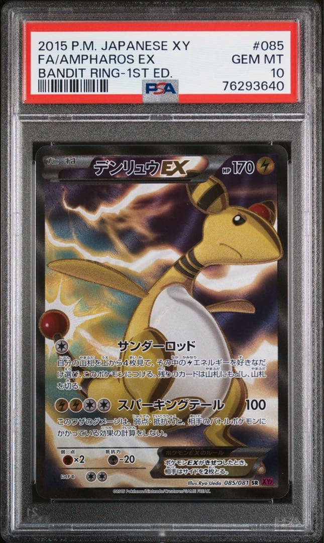 デンリュウEX SR PSA10