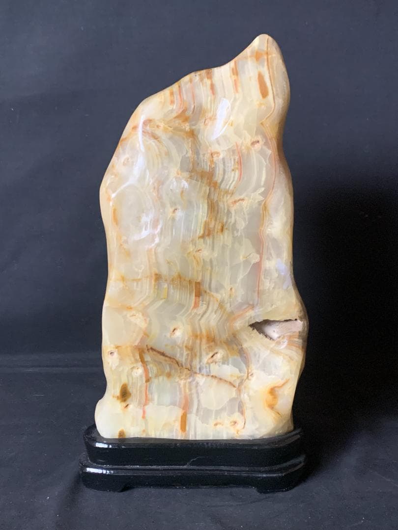 縞メノウ オニキス オニックス 瑪瑙 アゲート 原石 鑑賞石 11.73kg