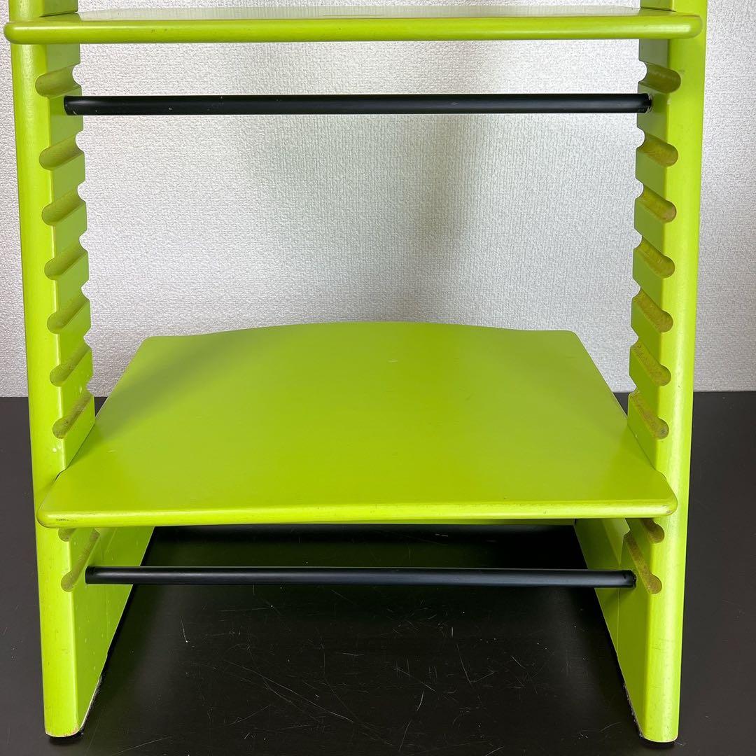 廃盤色ストッケ トリップトラップ シリアル4〜 ライムグリーン 取説