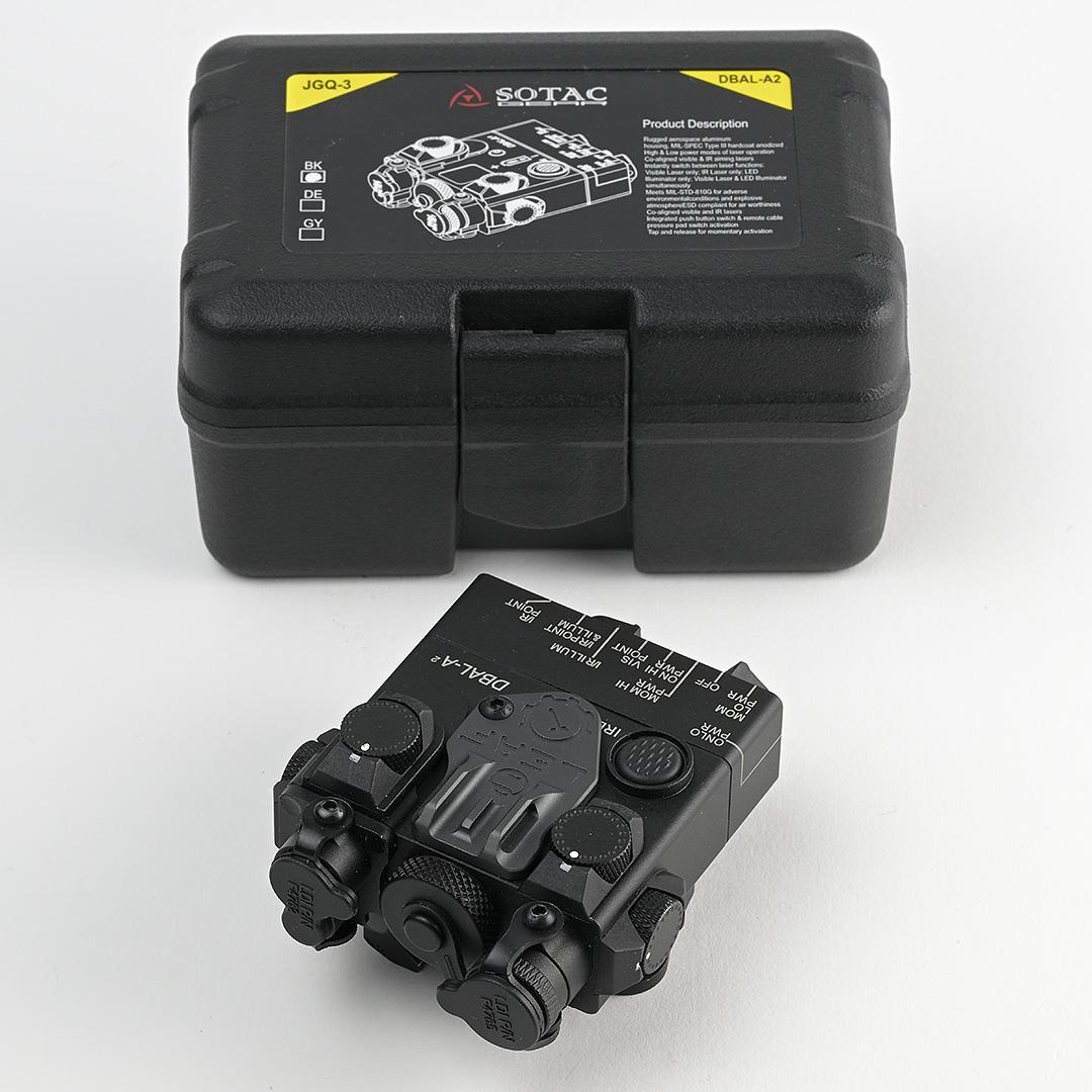 SOTAC DBAL-A2 (フルメタル製) SOTAC-GEAR DBAL-A2 - AN/PEQ-15A タイプ LEDライト デザートカラー