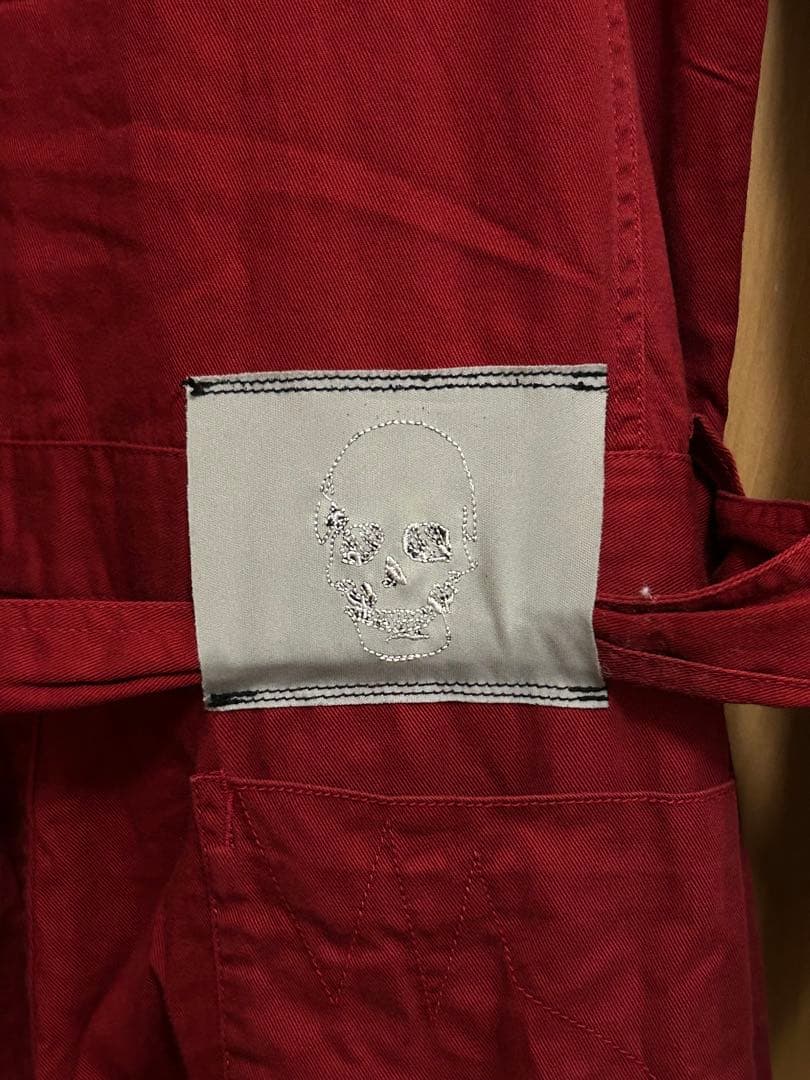 PPFM Bondage Skull ボンテージパンツ　オーバーオール