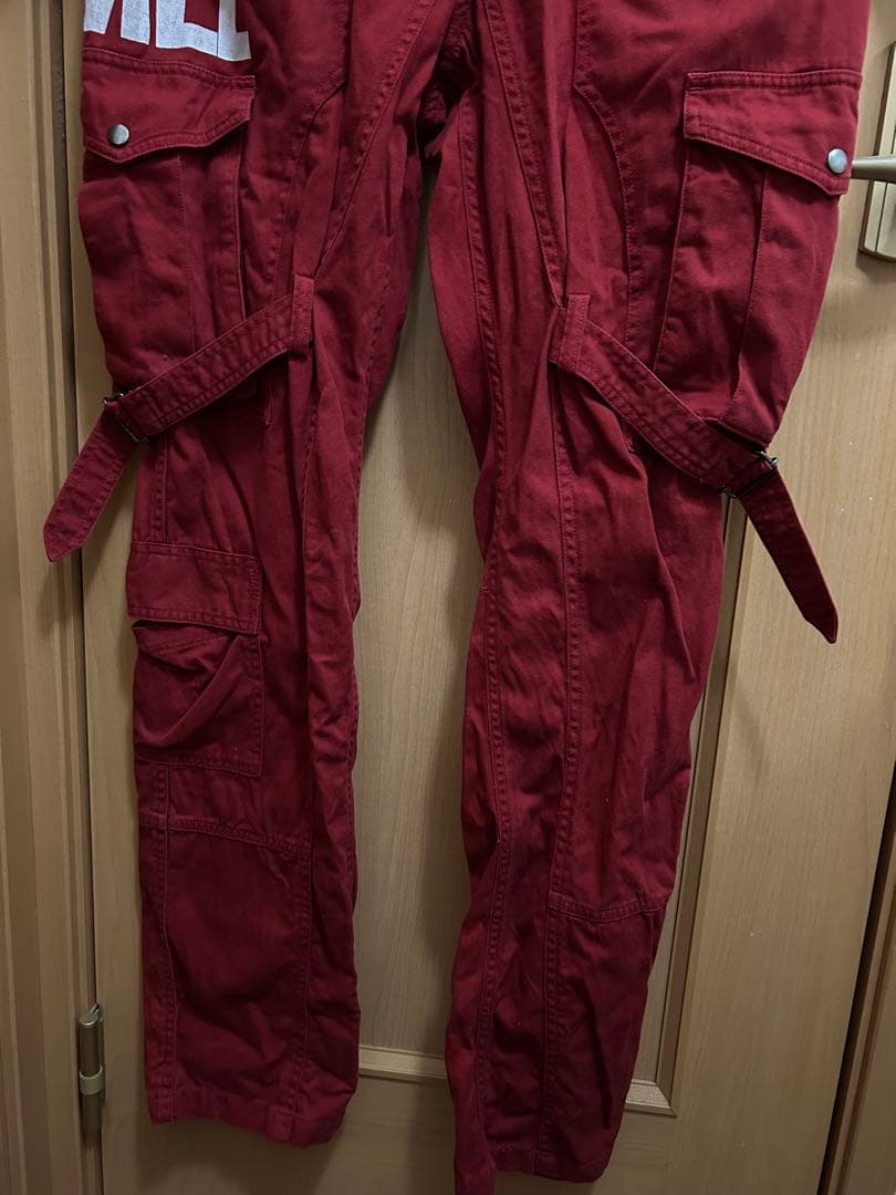 PPFM Bondage Skull ボンテージパンツ　オーバーオール