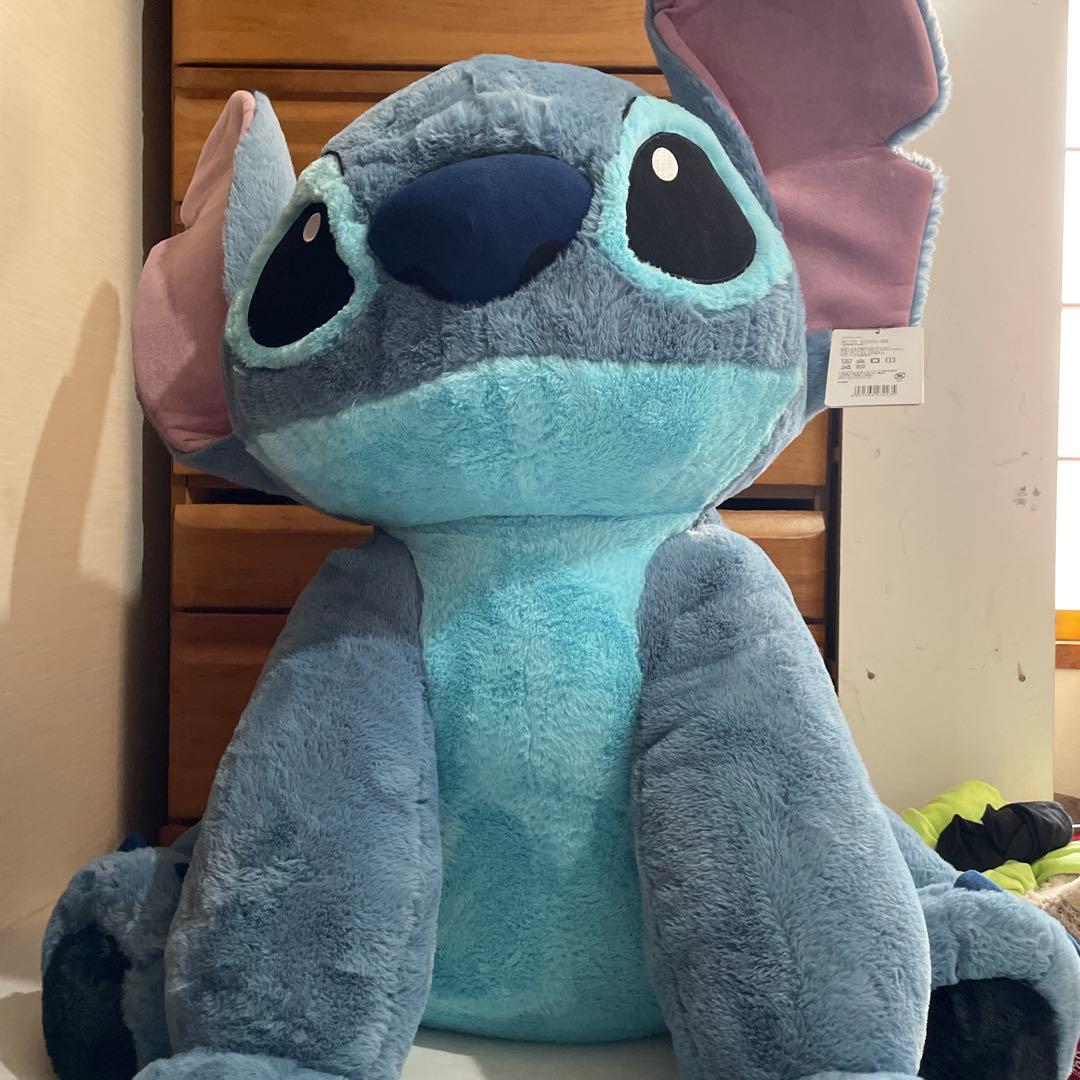 スティッチ コストコ 特大ぬいぐるみ（ブランケット入り） - メルカリ