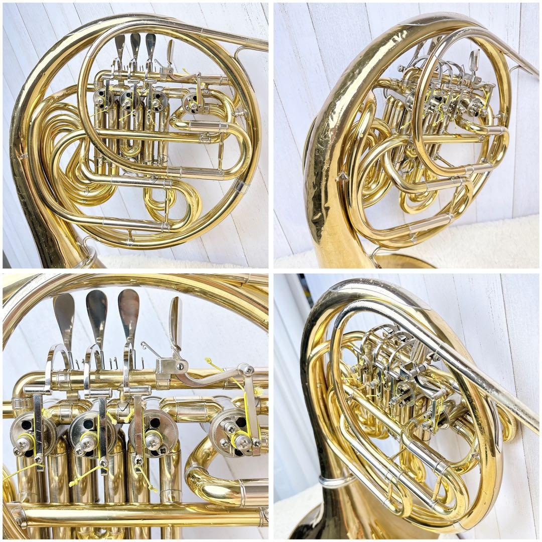 YAMAHA ヤマハ YHR-766 フルダブルホルン マウスピース付き - メルカリ