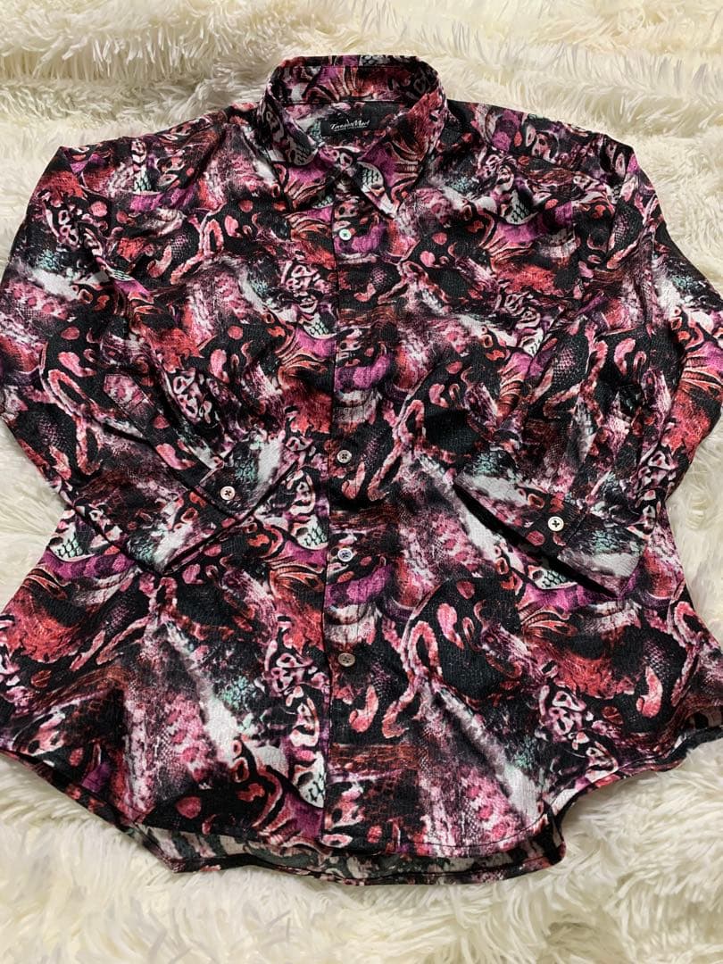 トルネードマート 柄シャツ パイソン XXLサイズ