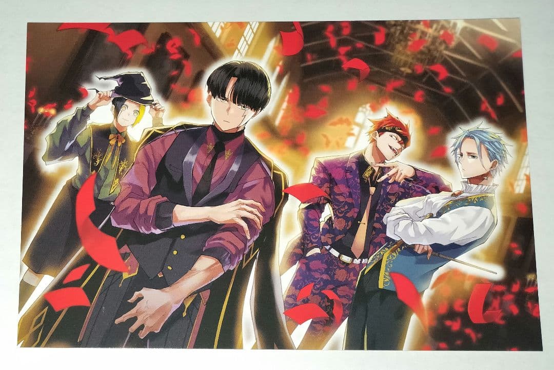 マッシュル 集合 その1 ポストカード ジャンプショップ TVアニメ『マッシュル－MASHLE－』 金箔ポストカード ランス - P