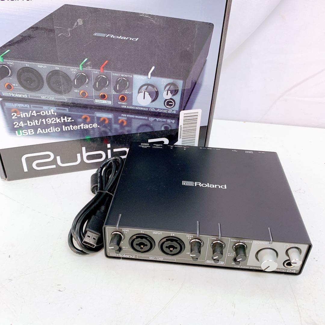 9ABM003 【箱あり】Rubix24 オーディオインターフェース 通電確認