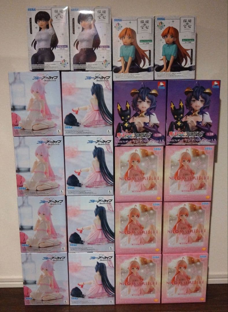 【最終値下げ】最新美少女プライズフィギュア　まとめ売り　ブルーアーカイブ　他