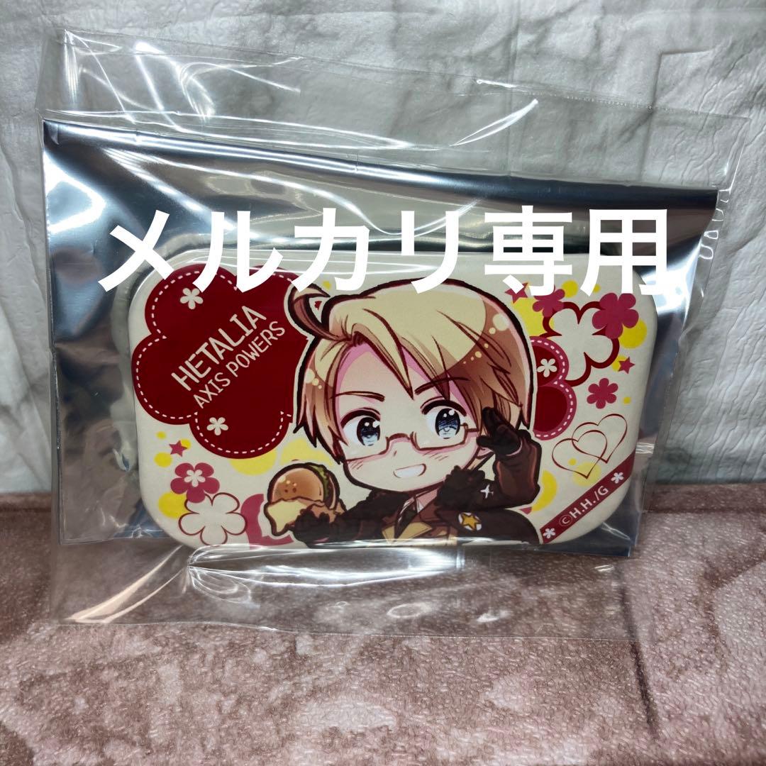 ヘタリア ヒサゴ 缶バッジ アメリカ