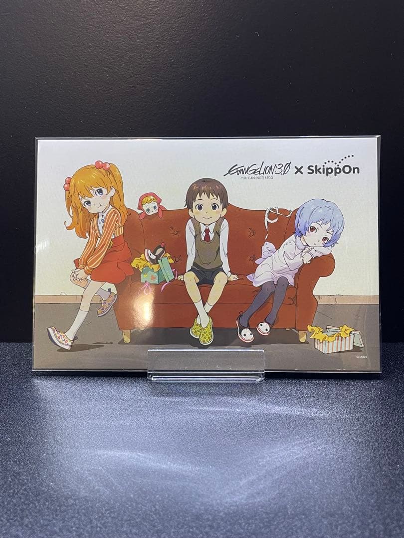 エヴァンゲリオン ポストカード SkippOnコラボ　スキッポン