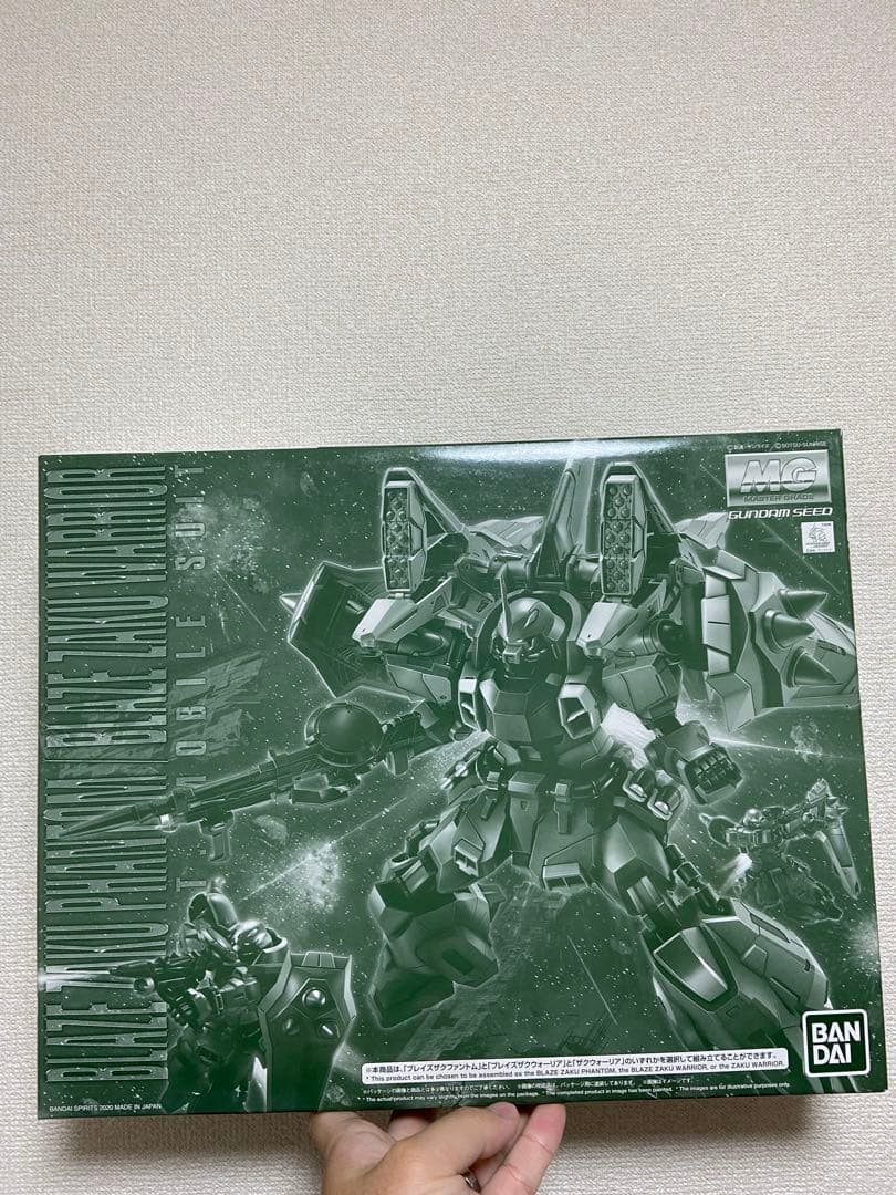 MG 1/100 ブレイズザクファントム/ブレイズザクウォーリア