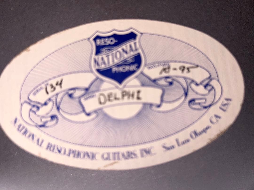 リゾネータギター National Delphi '95年製 - メルカリ