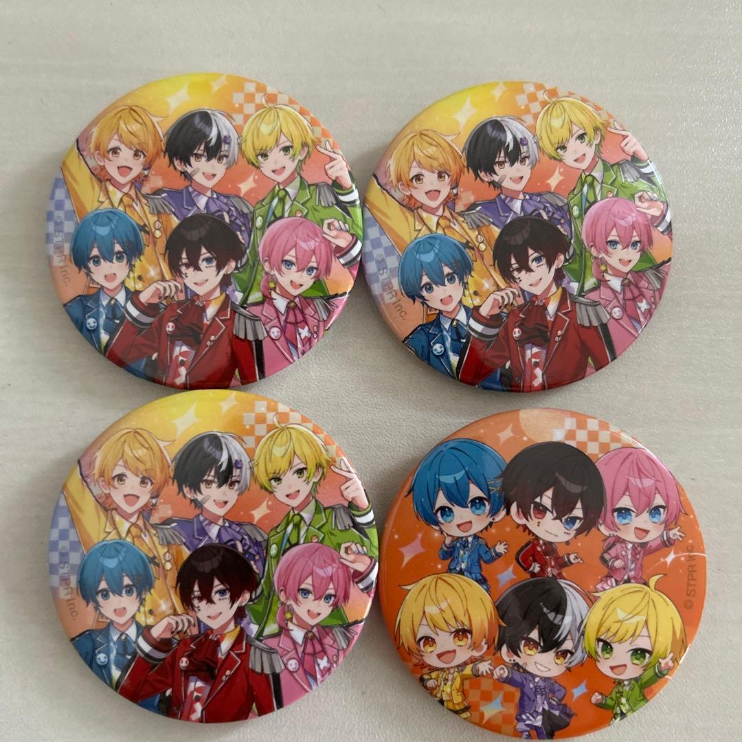 アンプタックカラーズ 缶バッジ 全員集合 シークレット - メルカリ