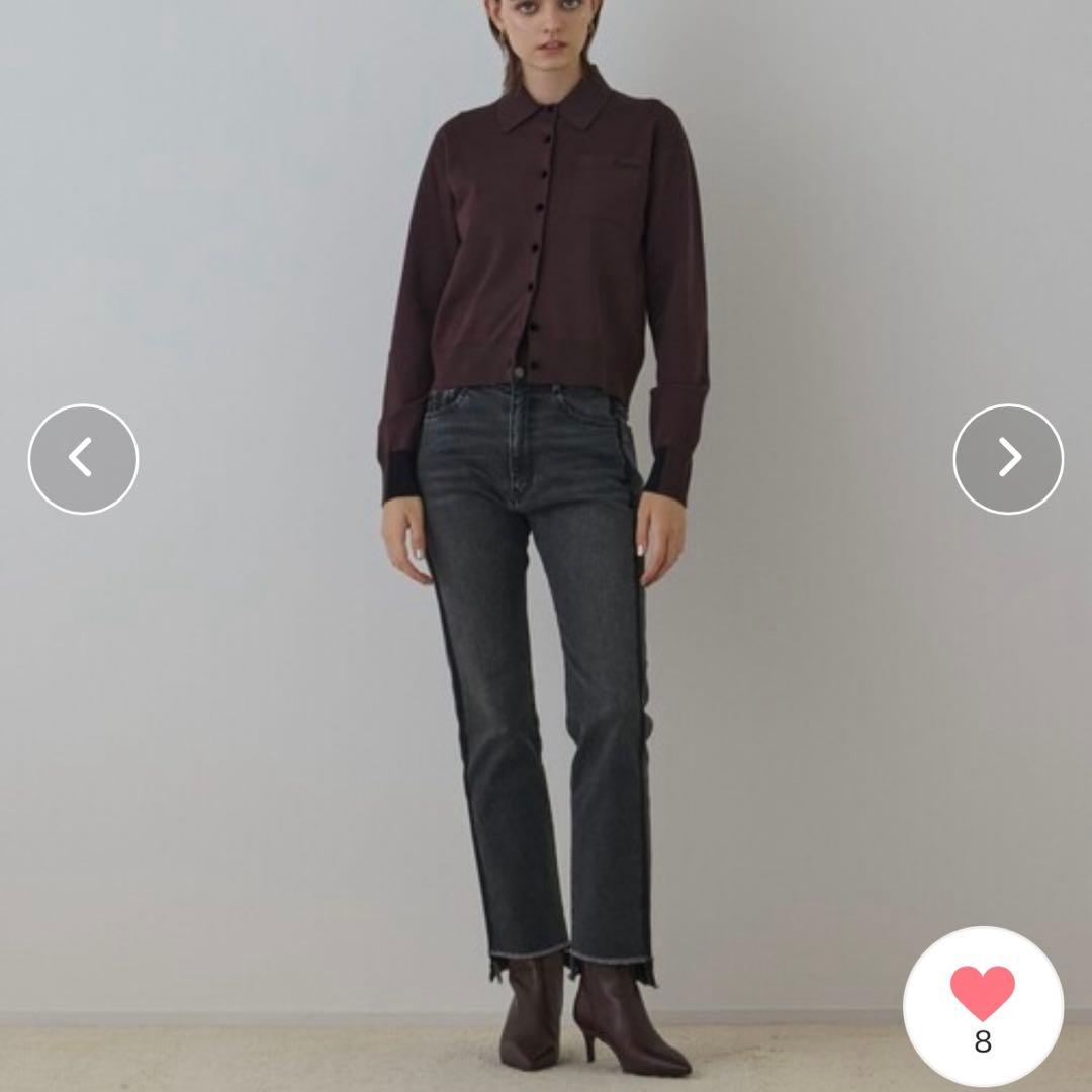 オンライン で 販売ファッション - 今季 Diagram ラインスリムデニムパンツ