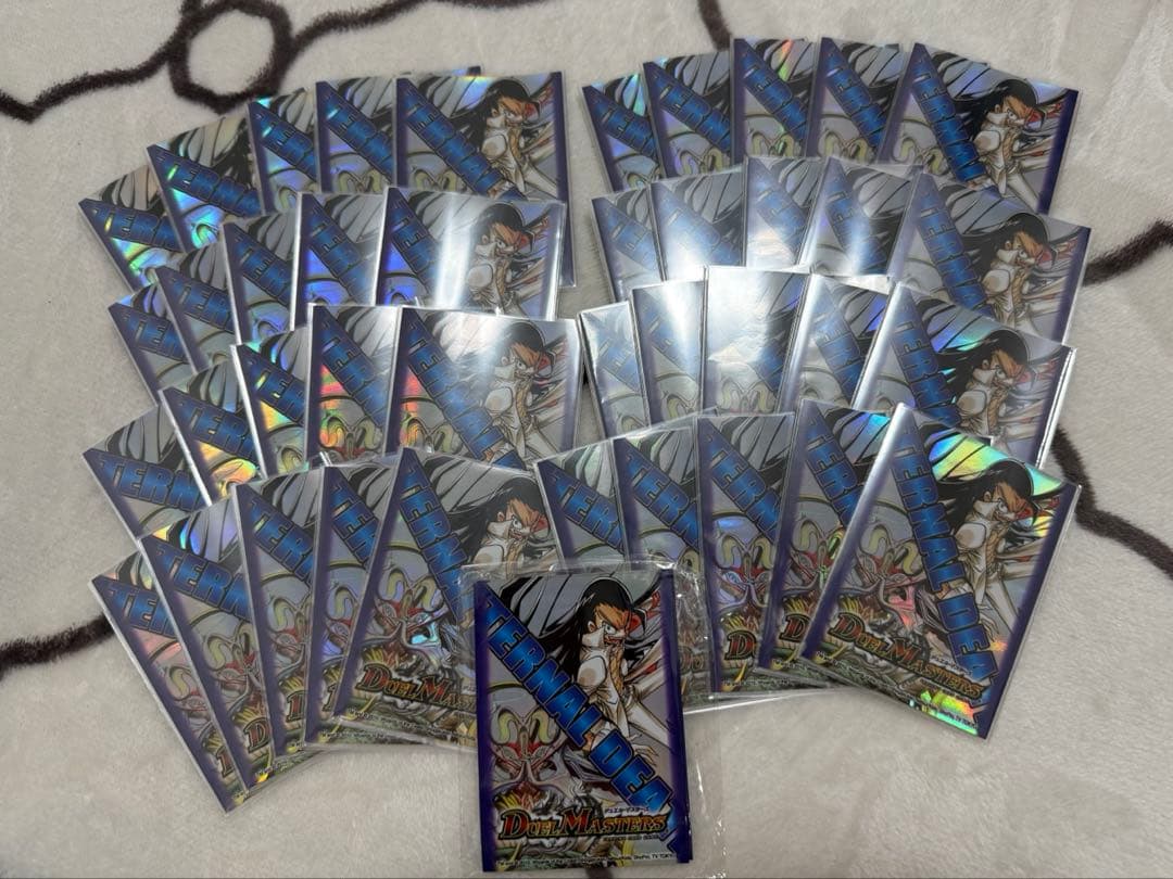 DXカードプロテクト 無限死神 黒城凶死郎 スリーブ デュエマ公式スリーブ