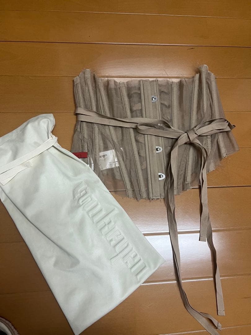 mukcyen 24aw collection コルセット