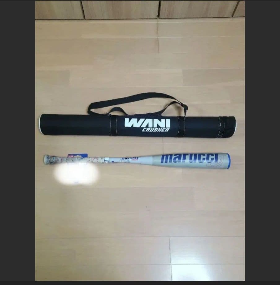 marucci ワニクラッシャーパワー 青ワニ ジュニア 80cm　新品ケース付 楽天市場】野球 軟式 少年 軟式 バット ワニクラッシャー 青ワニ