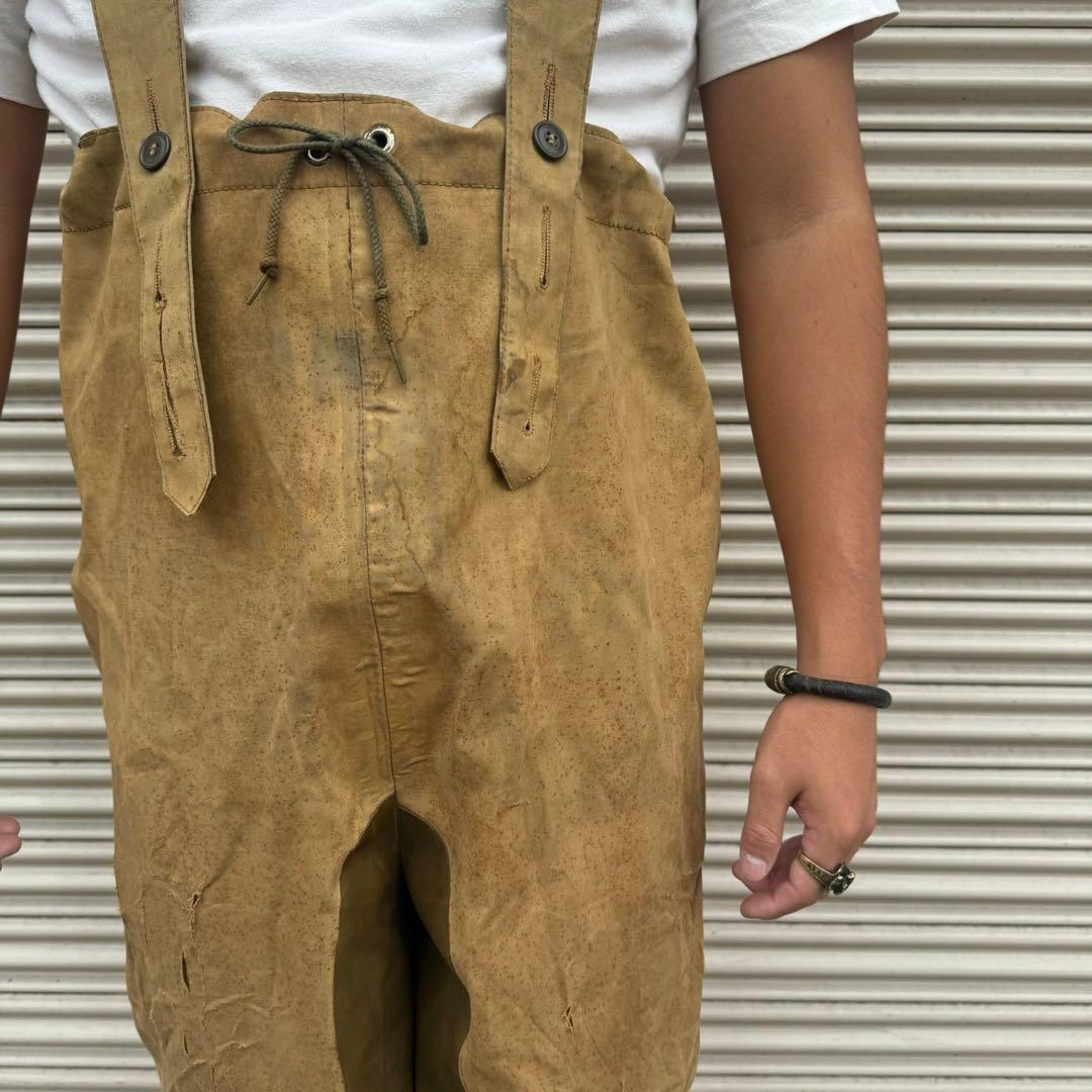 USA製 貴重 50s HODGMAN ゴム引 Converse オーバーオール - メルカリ