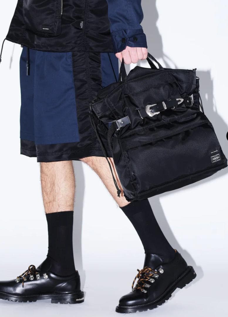 PORTER TOGA コラボ ショルダートートバッグ ブラック ポーター
