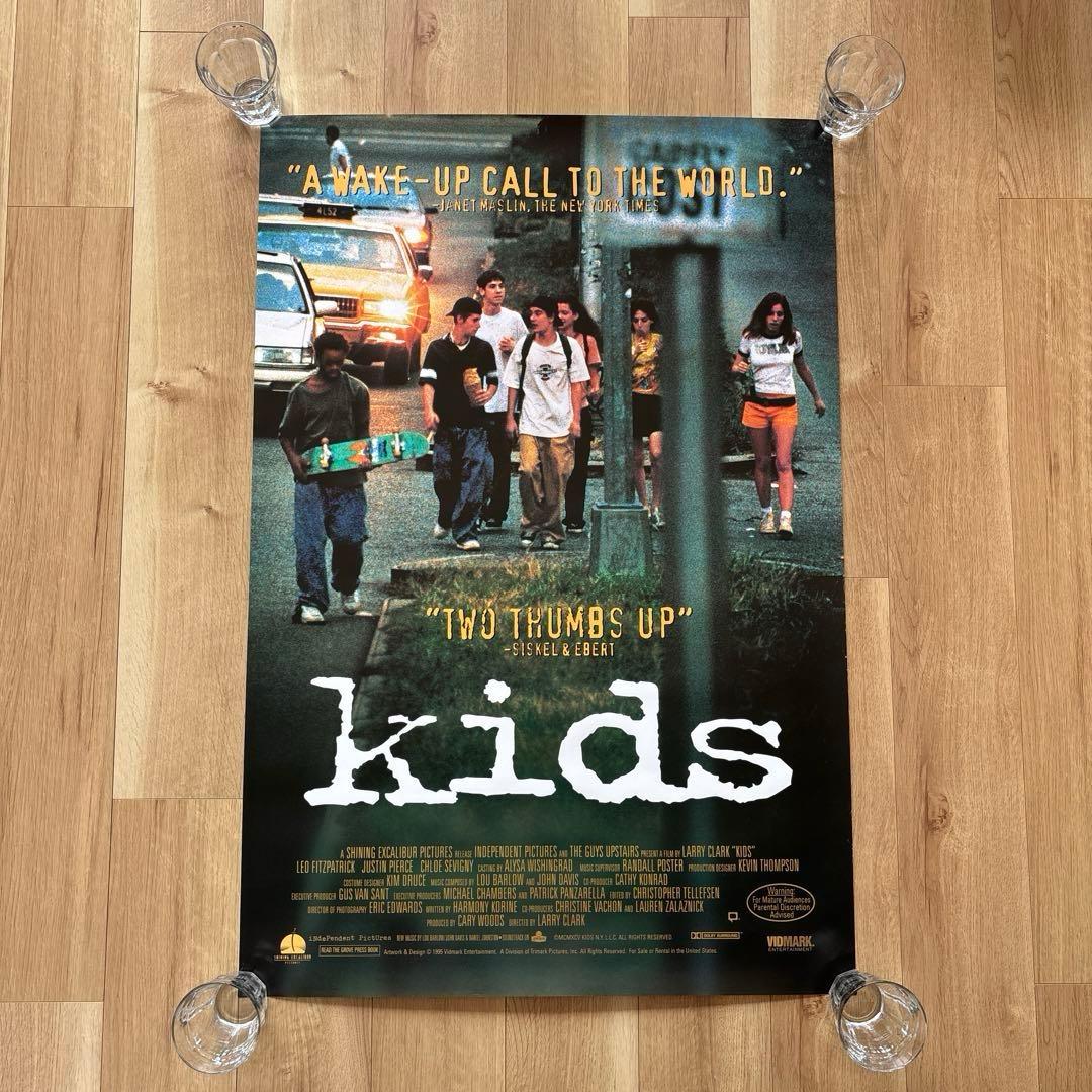 1995「Kids」US版ポスター 1シート　ラリークラーク　ハーモニー・コリン