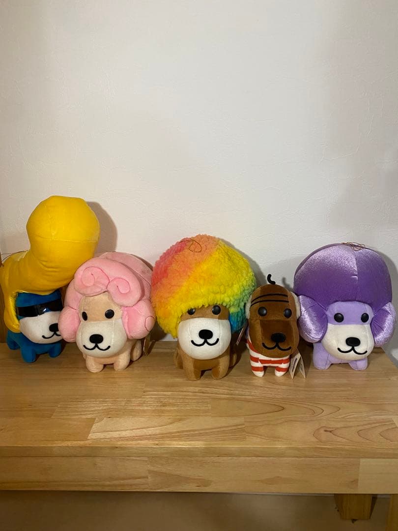 アフロ犬ぬいぐるみ Part5．BIG 【レア】【希少】 - メルカリ