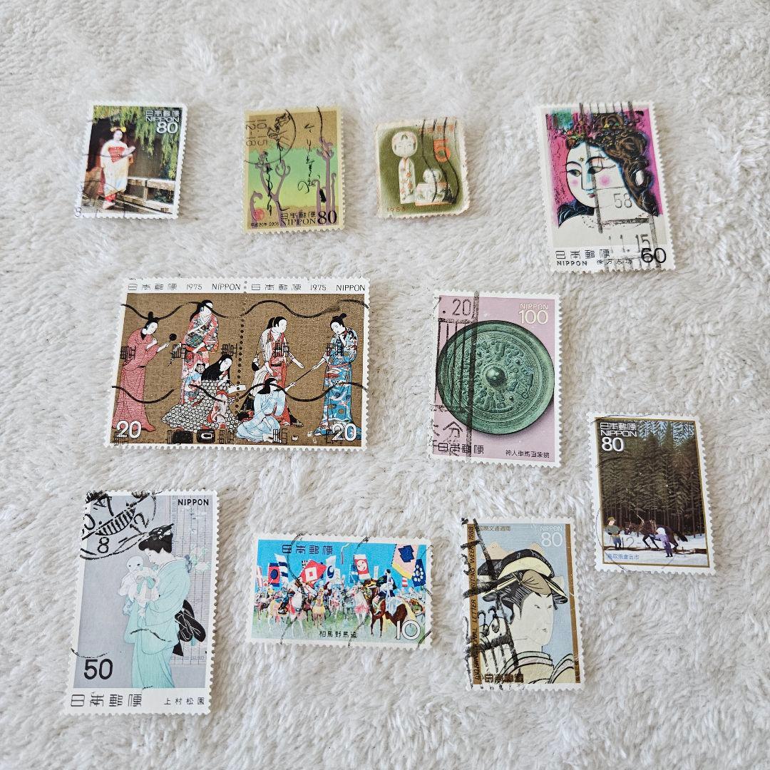 【使用済み】切手　11枚セット　まとめ売り 海外 使用済み 切手 150枚 +おまけ まとめ売り ランダム - メルカリ