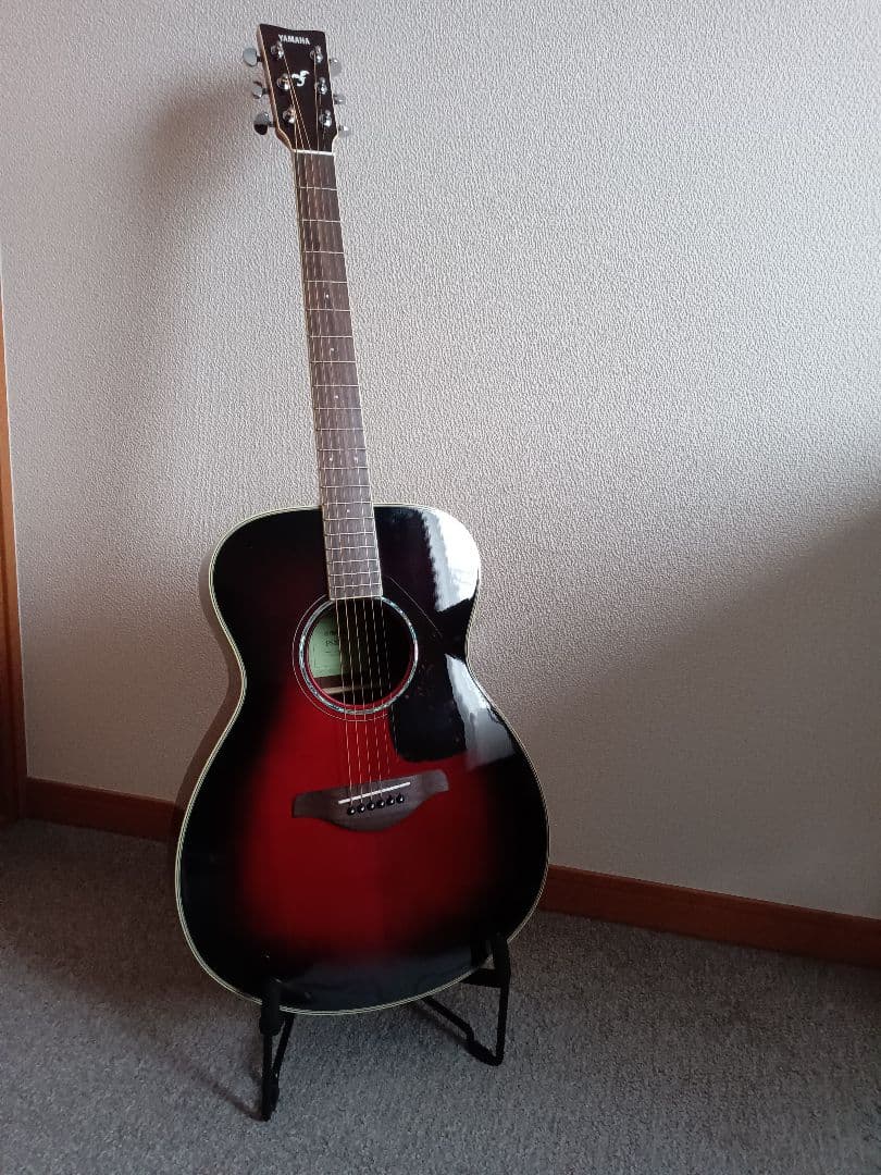 YAMAHA FS830 アコースティックギター＋ 弦2セット