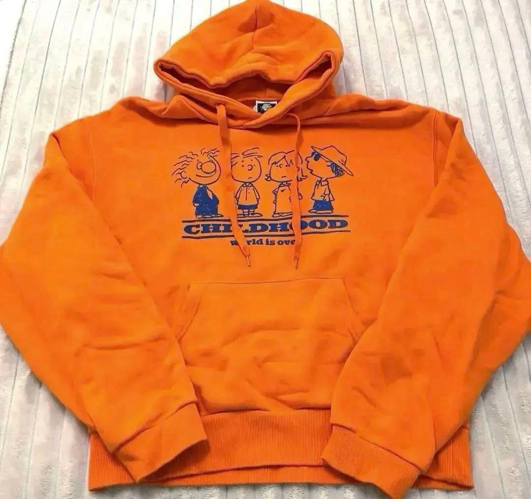 World is Over パーカー　オレンジ　Mサイズ アルビレックス新潟 ORANGISTA プルオーバーパーカー（オレンジ）～The