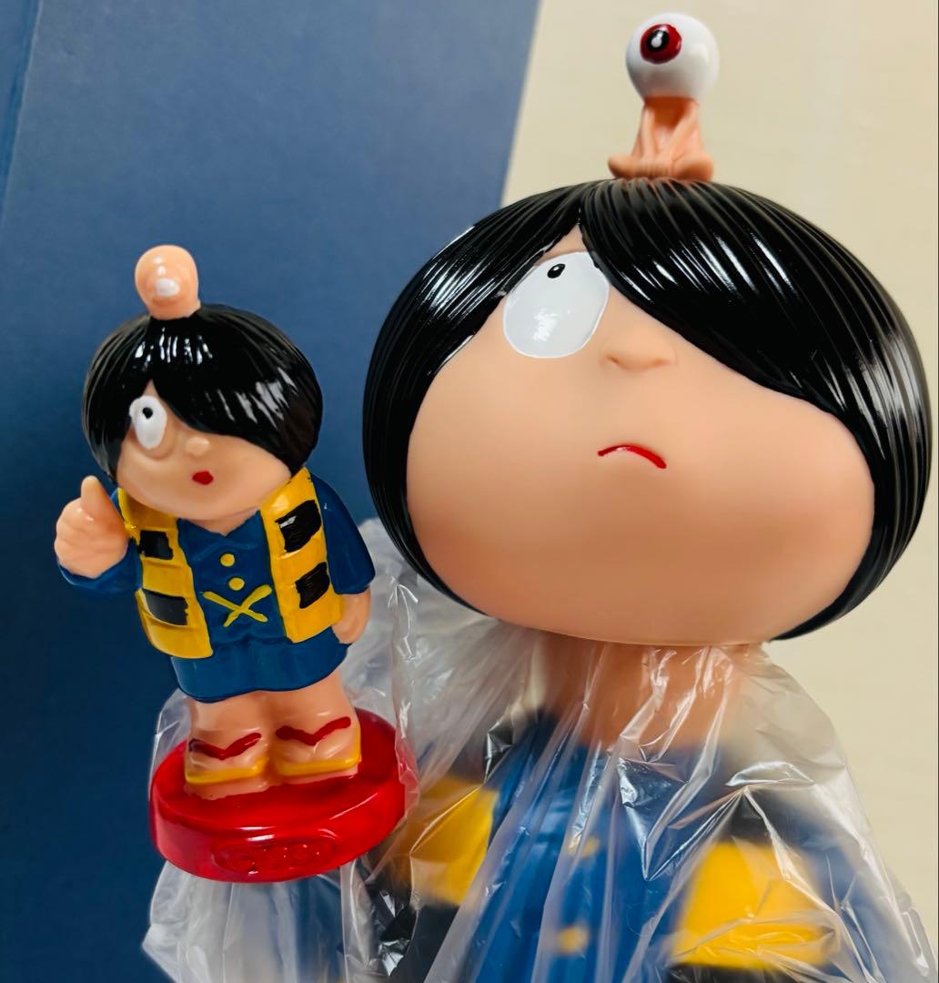 ゲゲゲの鬼太郎 シスコ完全復刻版 店頭用人形セット 首振り ソフビ