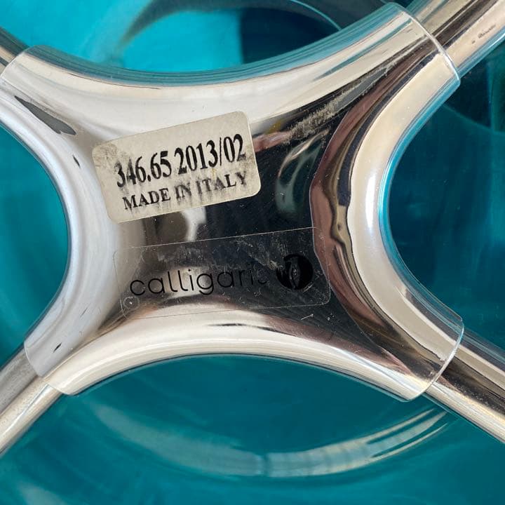 イタリア製ブルー Calligarisカリガリス L'Eau ロウ・チェア - メルカリ