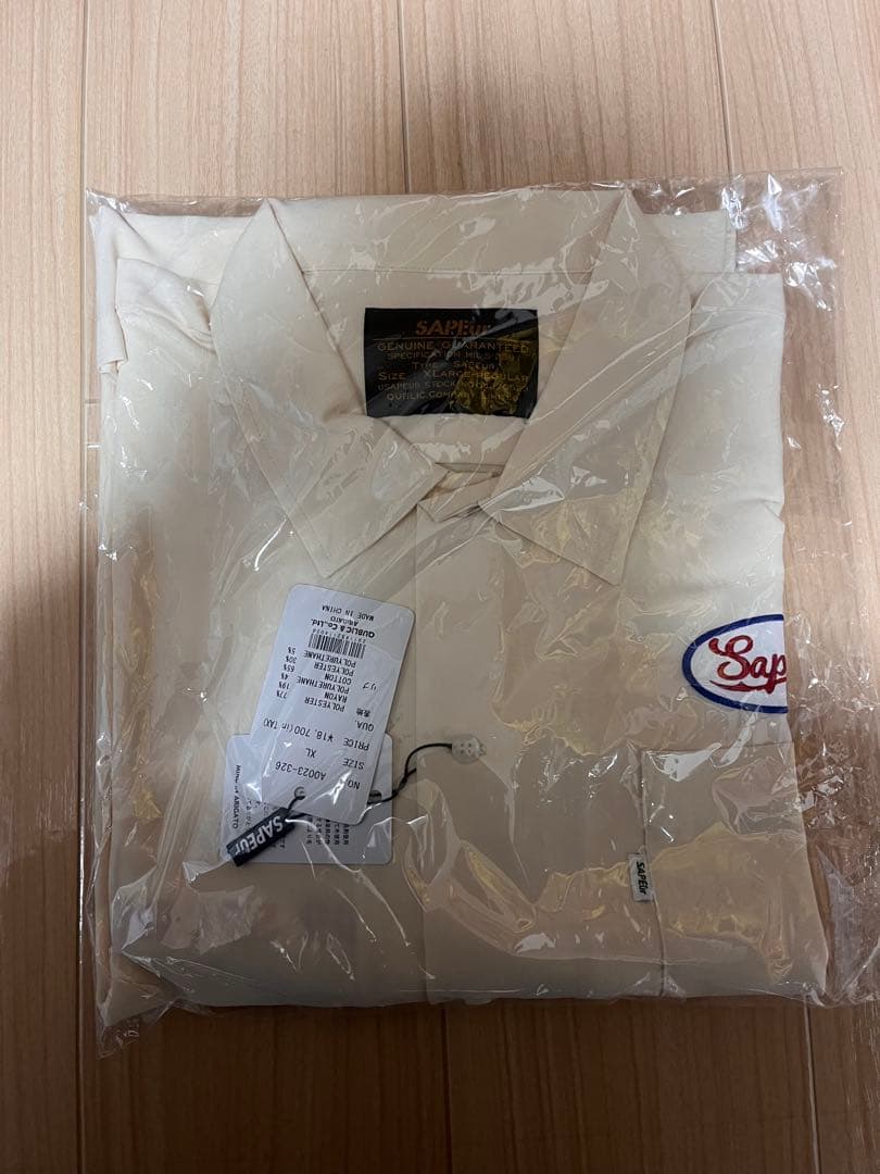 新品　sapeur サプール　ボウリングシャツ　XL