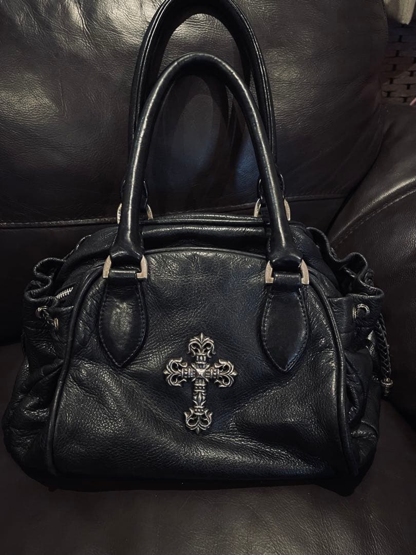 希少　クロムハーツ　レザーバッグ　SQUIRRELY JO モニカ