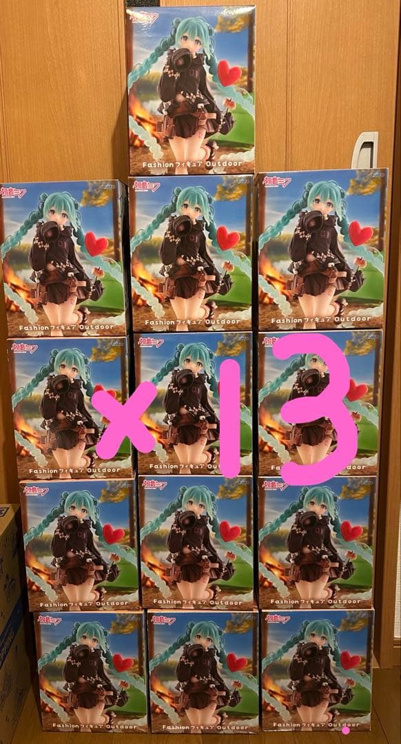 初音ミク　Fashion フィギュア　Outdoor 13個セット まとめ売り