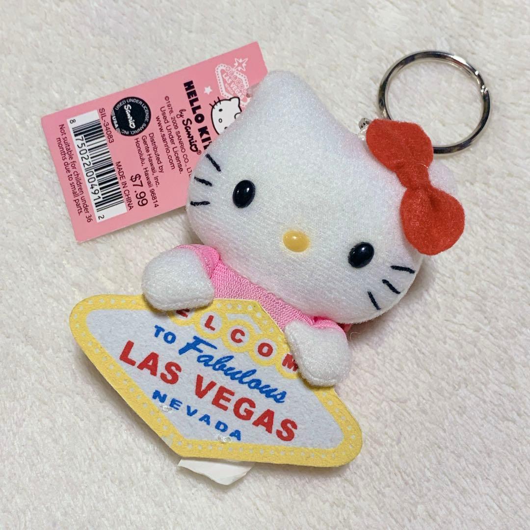 入手困難】 ラスベガス限定 ハローキティ マスコット キーホルダー