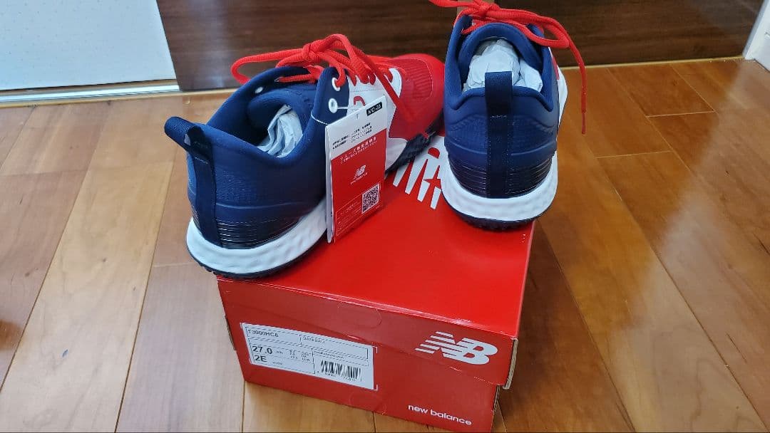 【新品】野球 シューズ 27.0cm T3000HC6 newbalance