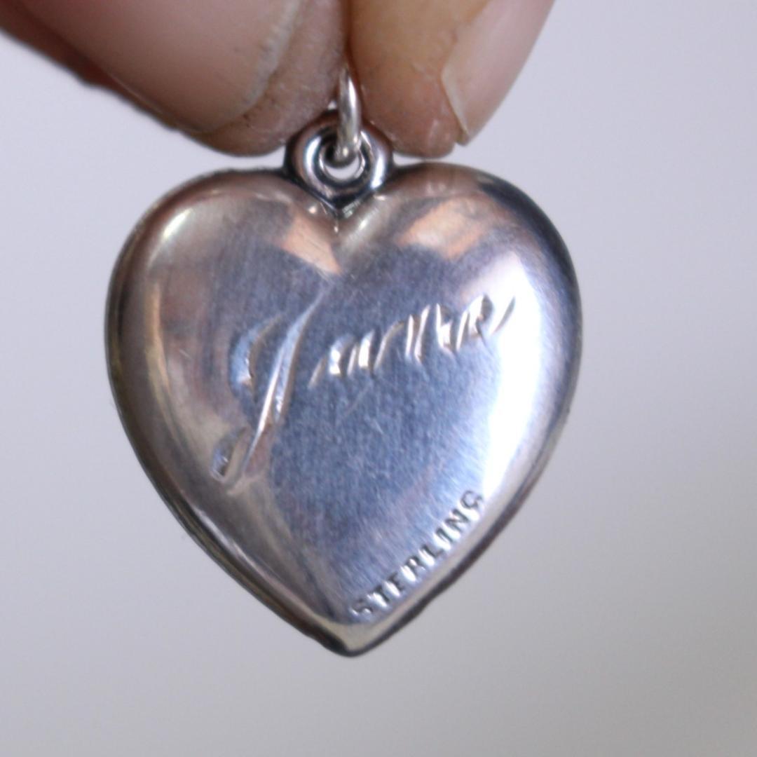 40s スウィートハートジュエリー WW2 シルバー チャーム スパイダー