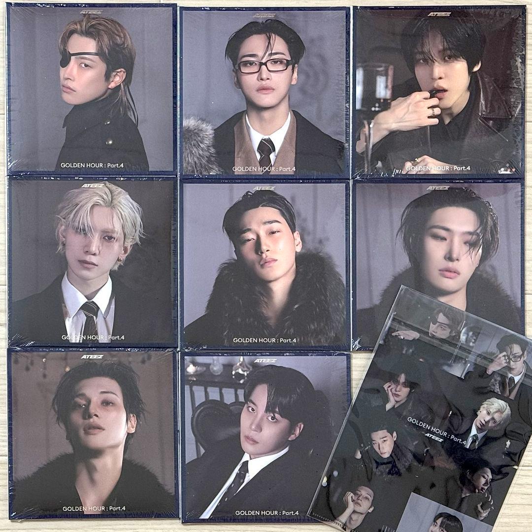 未開封 ATEEZ GOLDEN HOUR Pt.4 DIGIPACK 8形態 - メルカリ