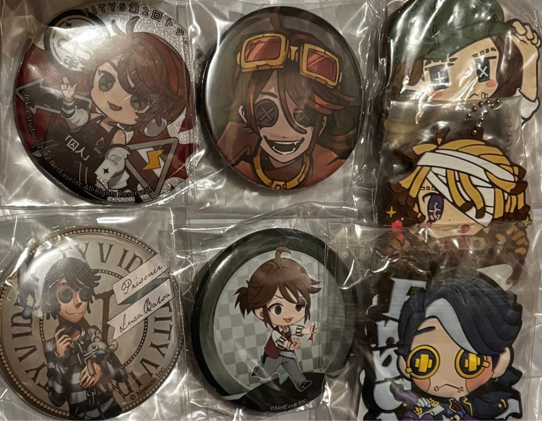 第五人格　囚人纏め　コミケ　ホテルコラボ　ビネットアート　東京タワー　缶バッジ