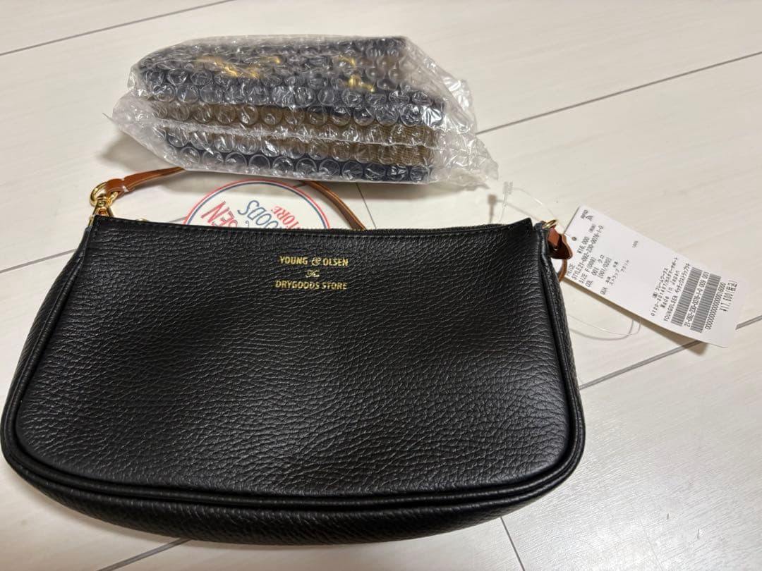 【YOUNG&OLSEN】 別注ストラップ付き2WAYポーチ