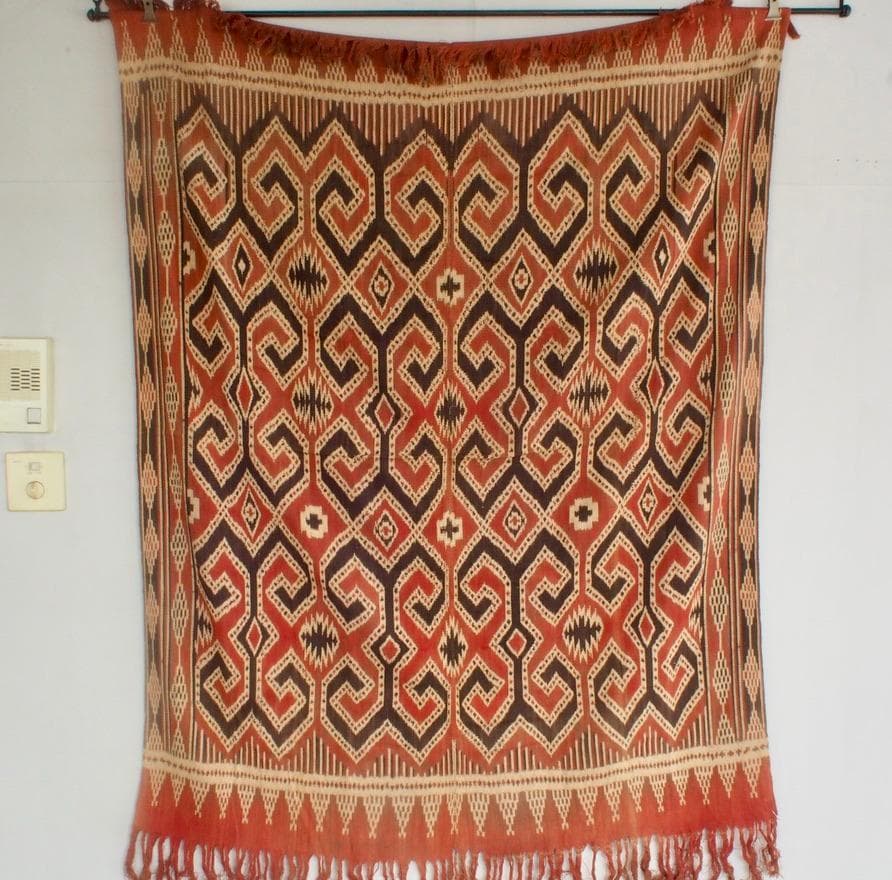 インドネシア スラウェシ島 トラジャ族のイカット4