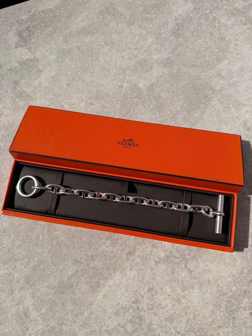 エルメス　シェーヌダンクル　ブレスレット　GM 12コマ