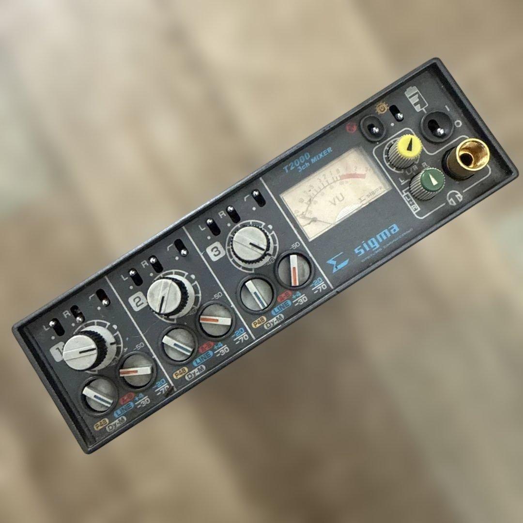 SIGMA シグマ SS-T2000 3ch映像用 コンパクトミキサー