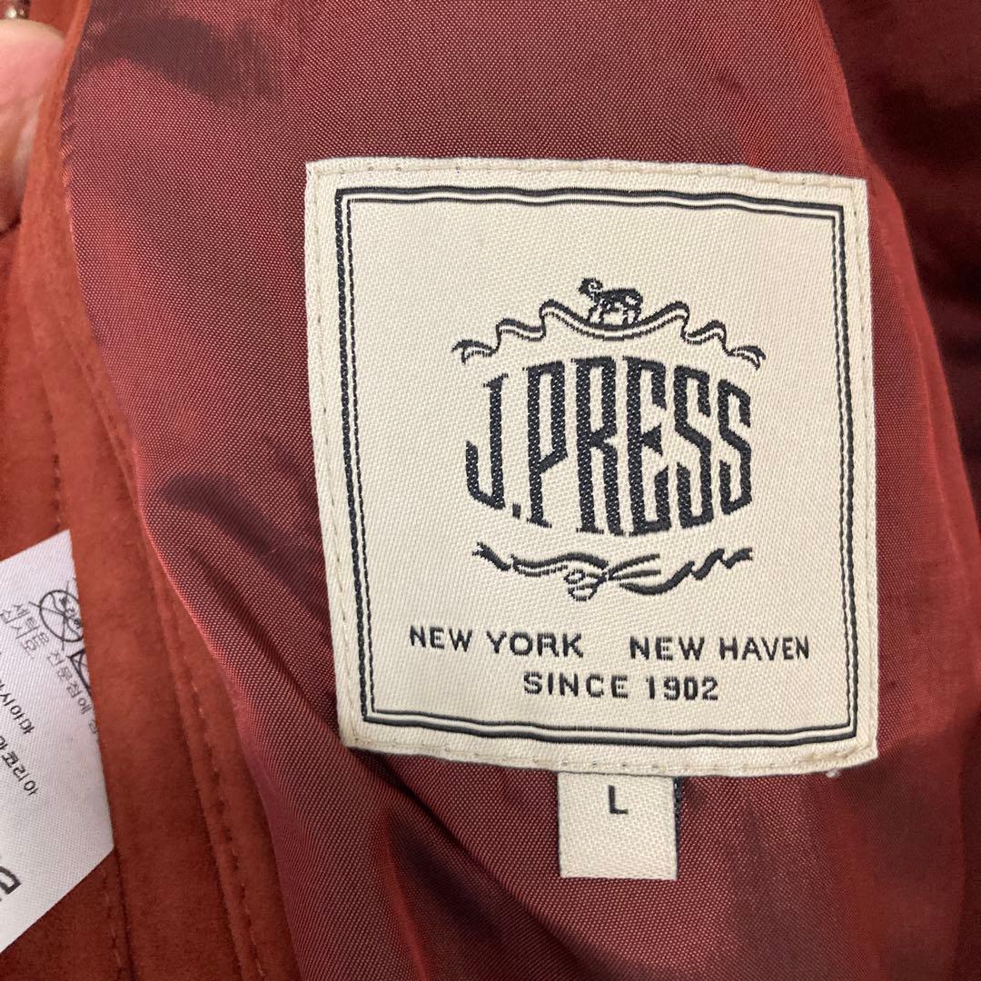 春！極美品 J.PRESS ゴートスエード レザー ブルゾン L ヴァルスター
